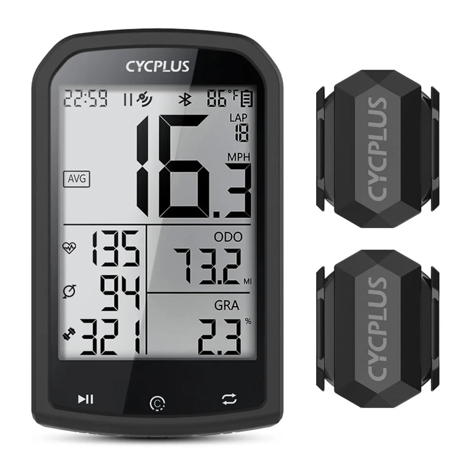 CYCPLUS M1 GPS велокомпьютер